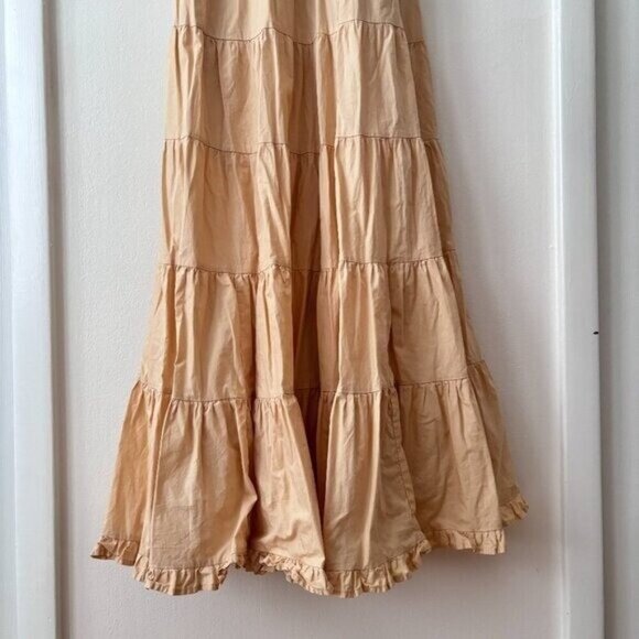 Ulla Johnson Hope Rib Knit Tiered Midi Dress - Picture 5 of 8